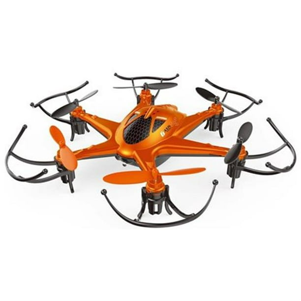 Microgear EC15092Orange 2.4 GHZ. Radio Control 4 Channel 6 Axis Gyro DX319 QuadCopter, Orange