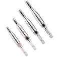thumbnail image 3 of Self Centering Drill Bit Set For Woodworking, Brass Body With High Speed Steel Bits, 4pcs, 3 of 8