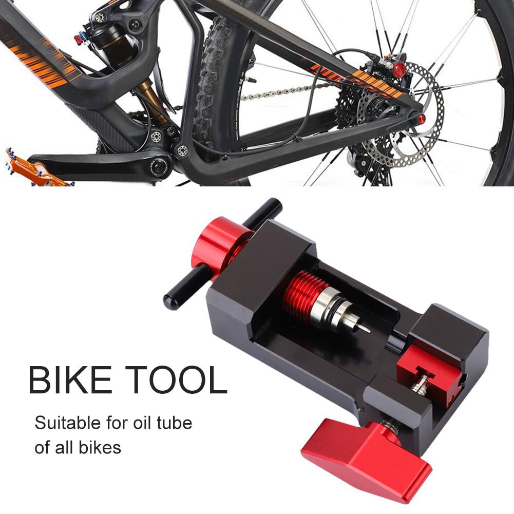 Non-deformation Bicycle Repair Tool Bike Oil Needle Insert Tool Bike Oil Tube 