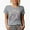 Heather Grey, variant on Shake Your Cotton Tail with a Bunny, Easter Art Favor, Souvenir or Merch Gift, Baby Blue T-Shirt, XL