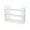 White, variant on RXIRUCGD Clear Plastic Eggs Organizer for Fridge Refrigerator Reversible Eggs Shelf, 3-Layer Eggs Storage Container for Refrigerator Side Door