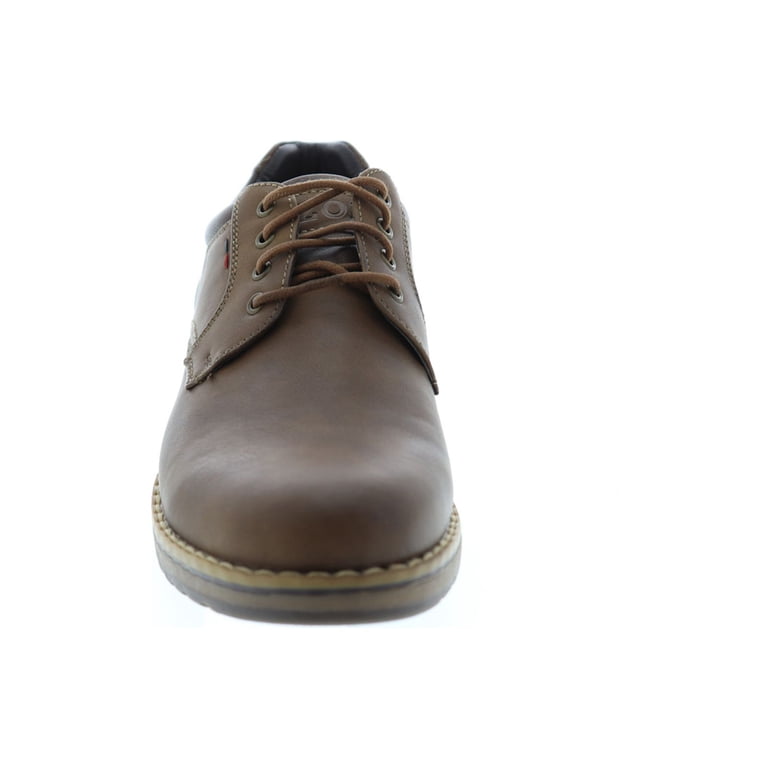 Izod Lewis Mens Tan Shoes Size 10 with Memory Foam Super  display picture 2