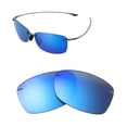 thumbnail image 4 of Walleva Ice Blue Coated Polarized Replacement Lenses for Maui Jim Akau Sunglasses, 4 of 6