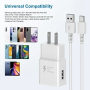 Compatible for Samsung Charger Fast Charging with USB Type C Cable 6FT Compatible for Samsung Galaxy S8/S8 Plus/S9 Plus/S10/S10e/S20/S21/S21 Ultra/S23/S22/S22 Ultra/Note 9/10/20