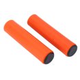 thumbnail image 2 of 1Pair Set Bicycle Mountain Bike Handlebar Sponge Anti Skid Shock Absorbing Grip Cover Orange, 2 of 8