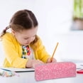 thumbnail image 5 of weibbin Pencil Box Glitter Shiny Pencil Case Stationery Zipper Portable Pencil Case Stationery Storage Bag For Daily Study Work, 5 of 5