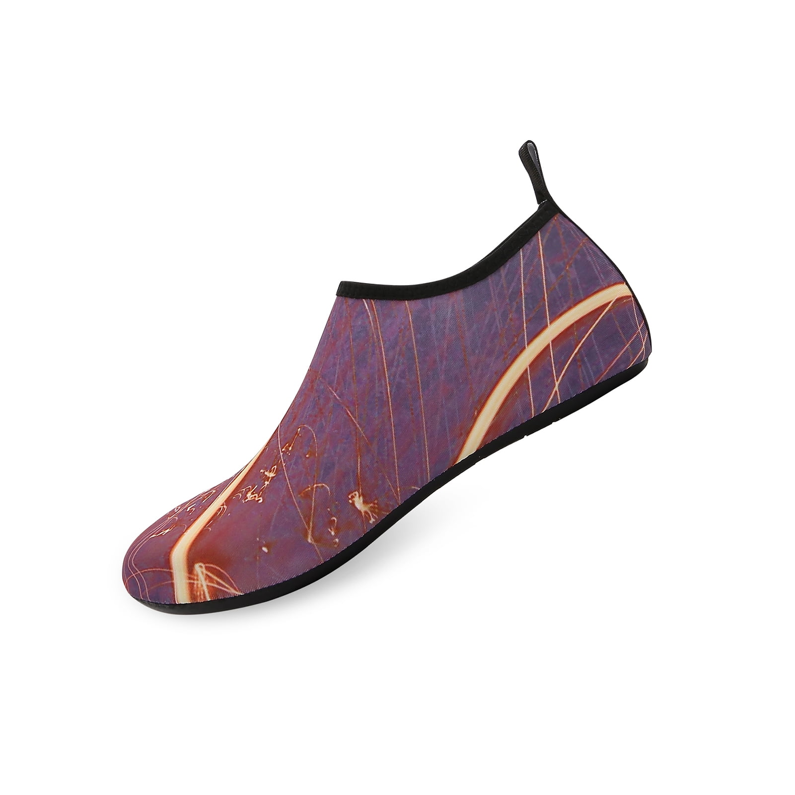 Men and Women a Slip On Barefoot Quick-Dry Beach Aqua Yoga Water Shoes (Spark/Red, 13-14 Women/10.5-11 Men)