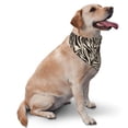 thumbnail image 2 of Cauagu Leopard And Zebra1 for Dog Bandanas 1 Pack, Pet Scarf for Boy and Girl Scarf Bib Kerchief Breed for Dog & Cat Pets Gift, 2 of 6