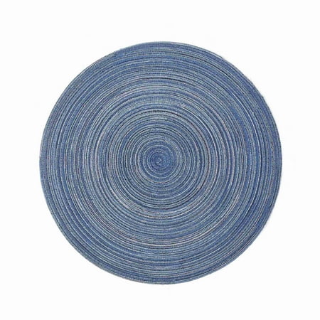 

atinetok Placemats Washable Woven Vinyl Placemats For Dining Table Easy To Clean Plastic Placemats Dining Table Set for Home Garden Patio Tools Clearance Deals