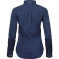 thumbnail image 2 of Tee Jays Womens Long Sleeve Casual Twill Shirt, 2 of 3