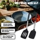 thumbnail image 2 of Espátulas de silicona antiadherentes para sartenes Espátulas de cocina para huevos, pescado y tortitas, 2 of 8