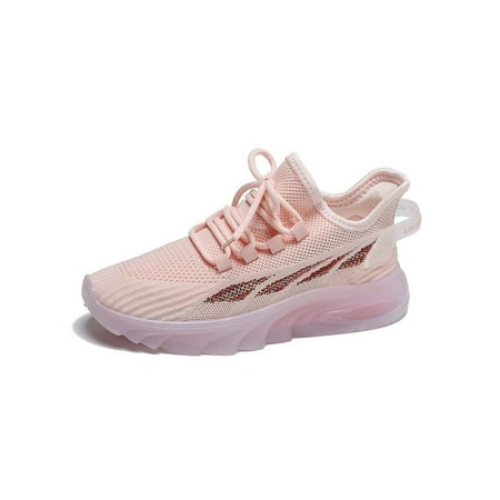 

SIMANLAN Womens Sneakers Fitness Workout Athletic Shoes Sport Running Shoe Ladies Lightweight Trainers Women Breathable Pink 5