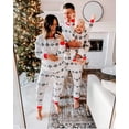 thumbnail image 1 of La Navidad vendedora caliente europea y americana 2025 imprimió el sistema de la ropa del hogar del padre-niño, 1 of 5