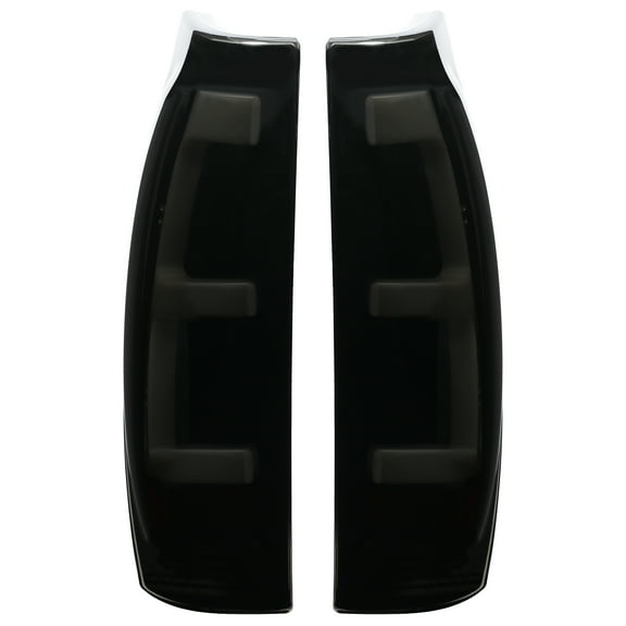 Kojem  LED Tail Lights Brake Lamps for Chevy Avalanche 1500 2500 2002-2006 Smoke Plastic Clear Lens Black Housing