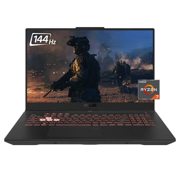 Laptop Gamer ASUS TUF A17 17.3" FHD IPS 144Hz Ryzen 7 6800H GeForce RTX 3060 Asus FA707RM
