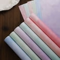 thumbnail image 3 of Nvzi watercolor halo dyeing packaging paper bouquet floral packaging material gift flower packaging paper (blue), 3 of 5