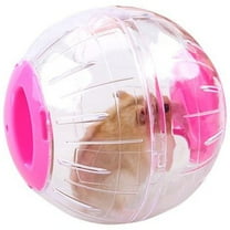 Jimin Hamster Glitter Ball, Pink purple
