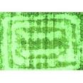 thumbnail image 1 of Ahgly Company Indoor Rectangle Abstract Green Modern Area Rugs, 4' x 6', 1 of 4