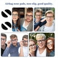 thumbnail image 4 of RUseeN Eyeglass Nose Pads, Adhesive Anti-Slip Nose Pads, Soft Silicone Nose Pad Cushion for Glasses, Eyeglasses, Sunglasses, 20 Pairs(20 Pairs, Black), 4 of 7