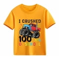 thumbnail image 7 of YUEHUA Toddler Kids Boys Girls Happy 100 Days of School Shirt School Celebration Student T-Shirt, 7 of 7