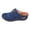 Blue, variant on Breathable Wedge Sandals for Women Wide Toe Box Slip On Closed Toe Clogs Platform Comfortable Open Back Non Slip Mules Blue Size 6