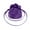 A, variant on Lady Hat Elagant Headwear Oversized Floral Headdress for Makeup Party Masquerades 1920s Cosplay