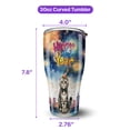 thumbnail image 5 of Happy New Year with Scottish Fold Fireworks Holiday Xmas Winter 2025 30oz Stainless Steel Tumbler Insulated Cup with Lid Cat Lover Kitten Owner Gifts - 00025, 5 of 5