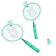 thumbnail image 4 of Raquetas de bádminton para niños de 5 a 12 años, de aleación de hierro, elásticas y ligeras, color verde menta., 4 of 11