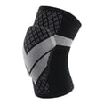 thumbnail image 6 of Kids Sports Knee Pads, Thick Padded Breathable Knee Sleeve Protector, Shock‑Absorbing Knee Guard for Basketball Running Cycling Outdoor Sports for Children(Grey,M), 6 of 6