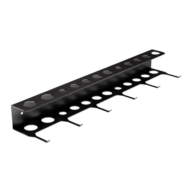 Soporte de pared para cepillos de detalles de automóviles, organizador de pared, colgador de herramientas de exhibición montado en pared, estante