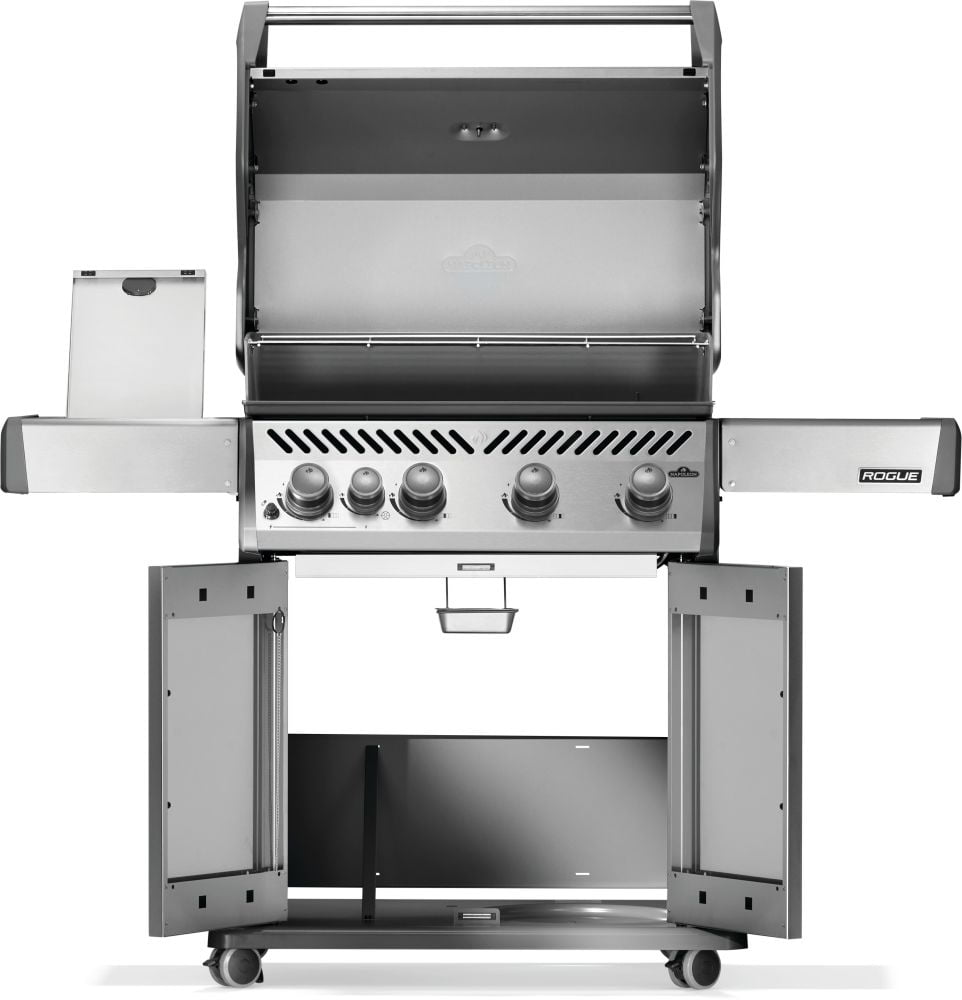 Napoleon Rogue® 525 4-Burner Natural Gas Grill with Range Side Burner in Stainless Steel