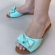 thumbnail image 1 of Zapatillas con punta abierta para mujer, sandalias cómodas, informales, cómodas, para la playa Wmkox8yii ytu5193, 1 of 4