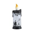 thumbnail image 2 of Cififendec Halloween Flameless LED Candle, 9.05"×3.54", Drip Haunted Silhouette Electronic Candles for Fireplace Mantle Decor Placement Scheme, 2 of 7