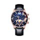 thumbnail image 1 of Reloj de cuarzo para mujer, relojes para mujer, reloj de cuarzo noctilucente, adhesivo mecánico, diseño de múltiples esferas, correa de cuero, estilo informal, reloj de pulsera, esfera antiarañazos, p, 1 of 4