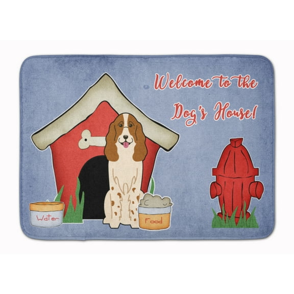 Dog House Collection Russian Spaniel Machine Washable Memory Foam Mat