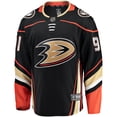 thumbnail image 2 of Men's Fanatics Leo Carlsson Black Anaheim Ducks Home Breakaway Player Jersey, 2 of 3