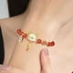 thumbnail image 5 of Guardurnaity de dragón rojo que abraza el poder del año nuevo chino, amuleto de la suerte, pulseras elásticas, regalo pensativo Ropa, zapatos y accesorios Miscelánea, 5 of 6