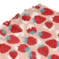 thumbnail image 6 of Zufioo Red Strawberry Pattern Shower Curtain 72x72in, Waterproof Curtain for Bathroom-Waterproof, Mildew-proof, Quick-drying,Home Bathroom Supplies-One Size, 6 of 8