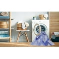 thumbnail image 2 of Ahgly Company Tapis Rond Lavable en Machine Intérieur Transitionnel Bleu Céleste, 5 Pieds Rond, 2 of 7