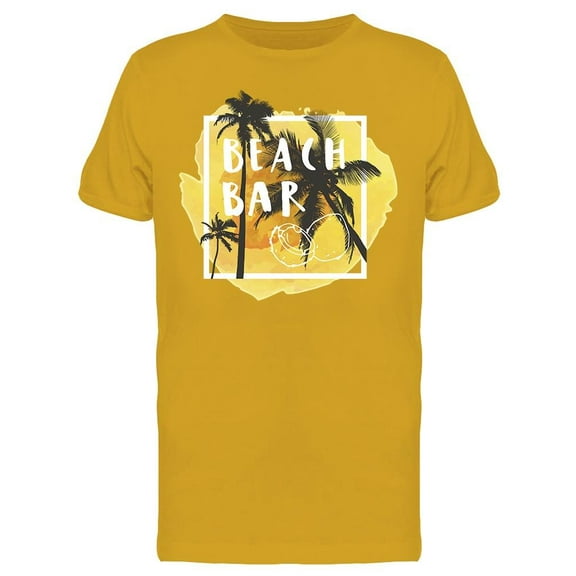 Beach Bar T-Shirt Men -Image by Shutterstock, Male x-Large