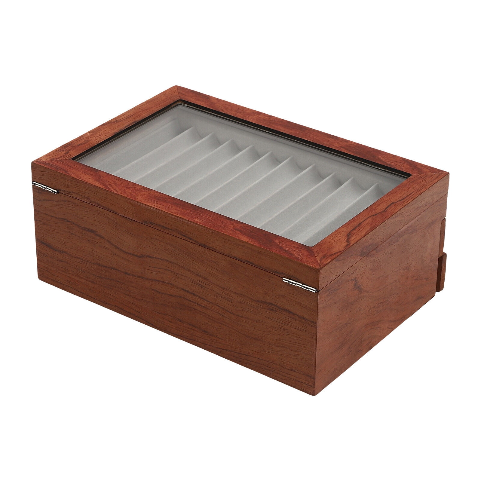 34 Slots Vintage Fountain Pen Case Display Box Holder Storage Organizer Vintage Rosewood Pen Display Box