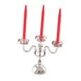 thumbnail image 3 of LeeQinersw 1/12 Dollhouse Candle Holder Doll House Candlestick for Cabinet Shelf Mantel Silver and Red, 3 of 9