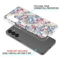 thumbnail image 4 of Mood Series Diamond Case Floral Gems for Samsung Galaxy A16 5G – Magnetic Charging Compatible, Slim Dual-Layer Shock Resistant Protection with Raised Bezel, 4 of 6