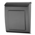 thumbnail image 1 of Architectural Mailboxes 2594GR-10 Graphite Aspen Locking Wall Mount Mailbox, Small, 1 of 4