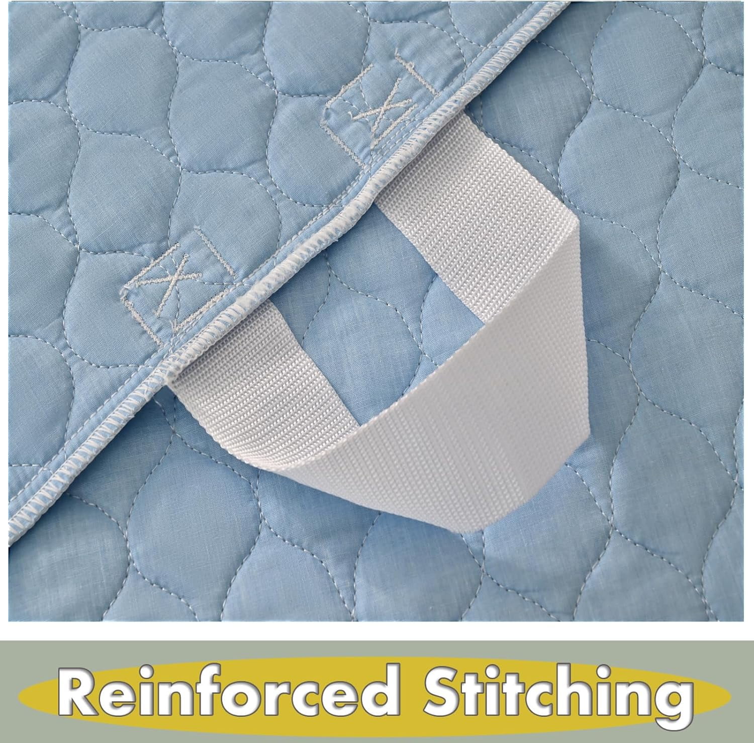 Positioning Bed Pad with 8 Handles, Ultra Absorbent Incontinence Underpad 36”x52” Extra Large Waterproof Reusable Transfer Pad for Adults and Elderly at Home & Hospital (Green 2 Pack)