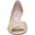 thumbnail image 3 of Nina Womens Contesa Satin Ankle D'Orsay Heels, 3 of 6
