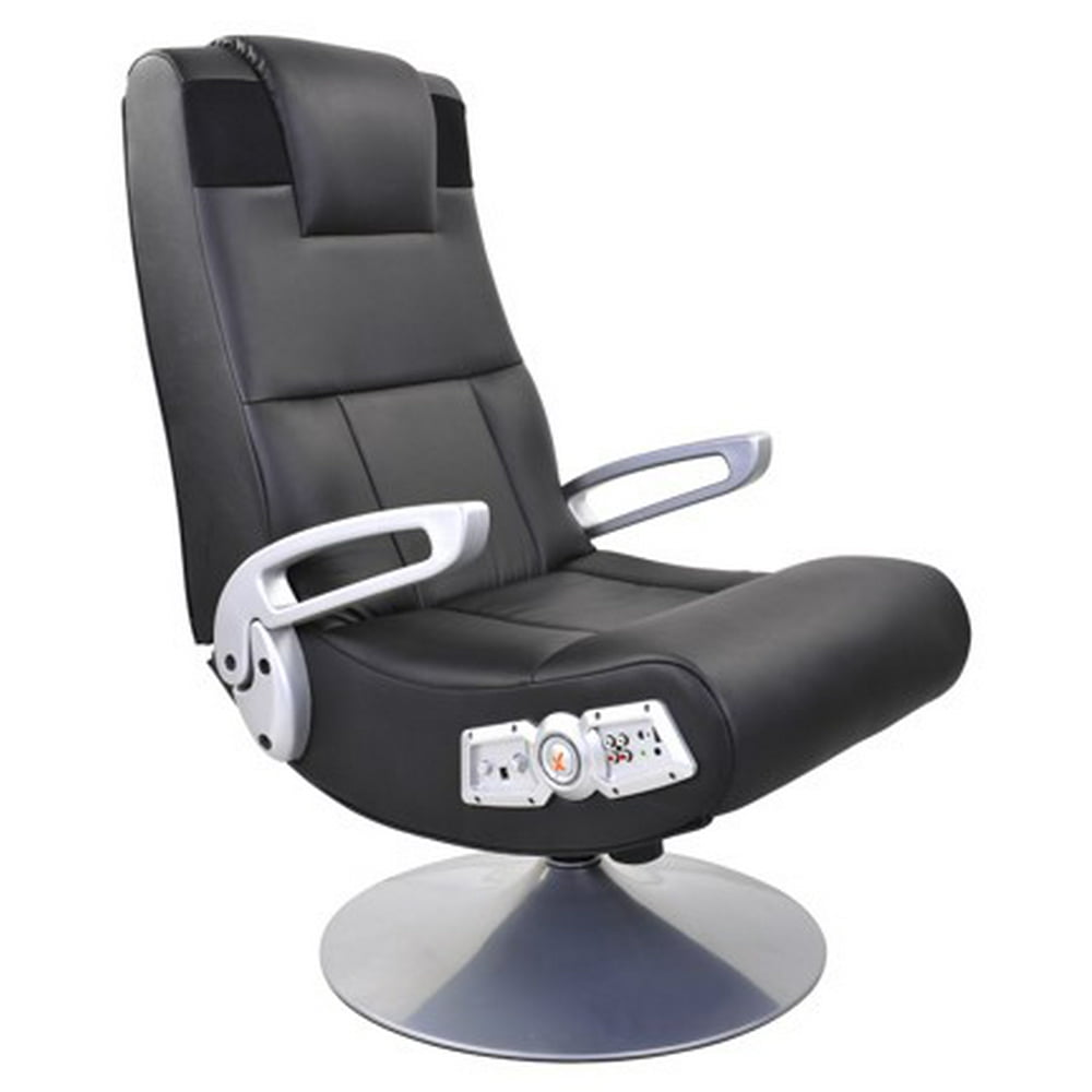 X Pedestal Pedestal 2.1 Wireless Gaming Chair Rocker, Black - Walmart.com - Walmart.com