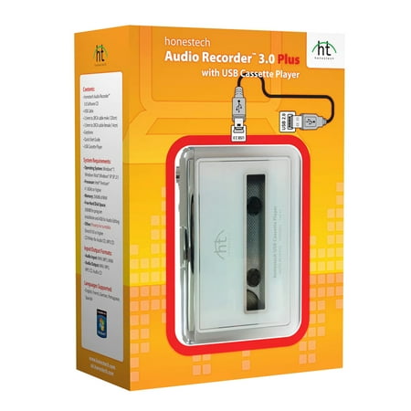 VIDBOX - Audio Recorder 3.0 Plus with USB Cassette Player
