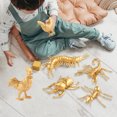 thumbnail image 3 of Kripyery 1 Set Animal Model Chicken Goose Crocodile Lizard Cricket Grasshopper Simulation Model Pretend Toy Scene Props Reptilia Poultry Insect Miniature Figurine Children Toy Gift, 3 of 8