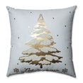 thumbnail image 2 of Pillow Perfect Throw Oreiller, 17.5" x 17.5", Arbre Glamour Or (Simple), 2 of 10